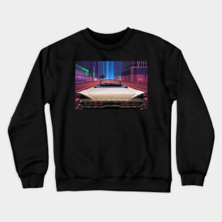 1959 Mercury Parklane Convertible in the City Crewneck Sweatshirt